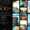 500+ faceless travel reels for social media marketing