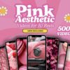 Coquette pink aesthetic faceless Instagram Reels