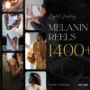 Melanin faceless reels for Instagram and TikTok