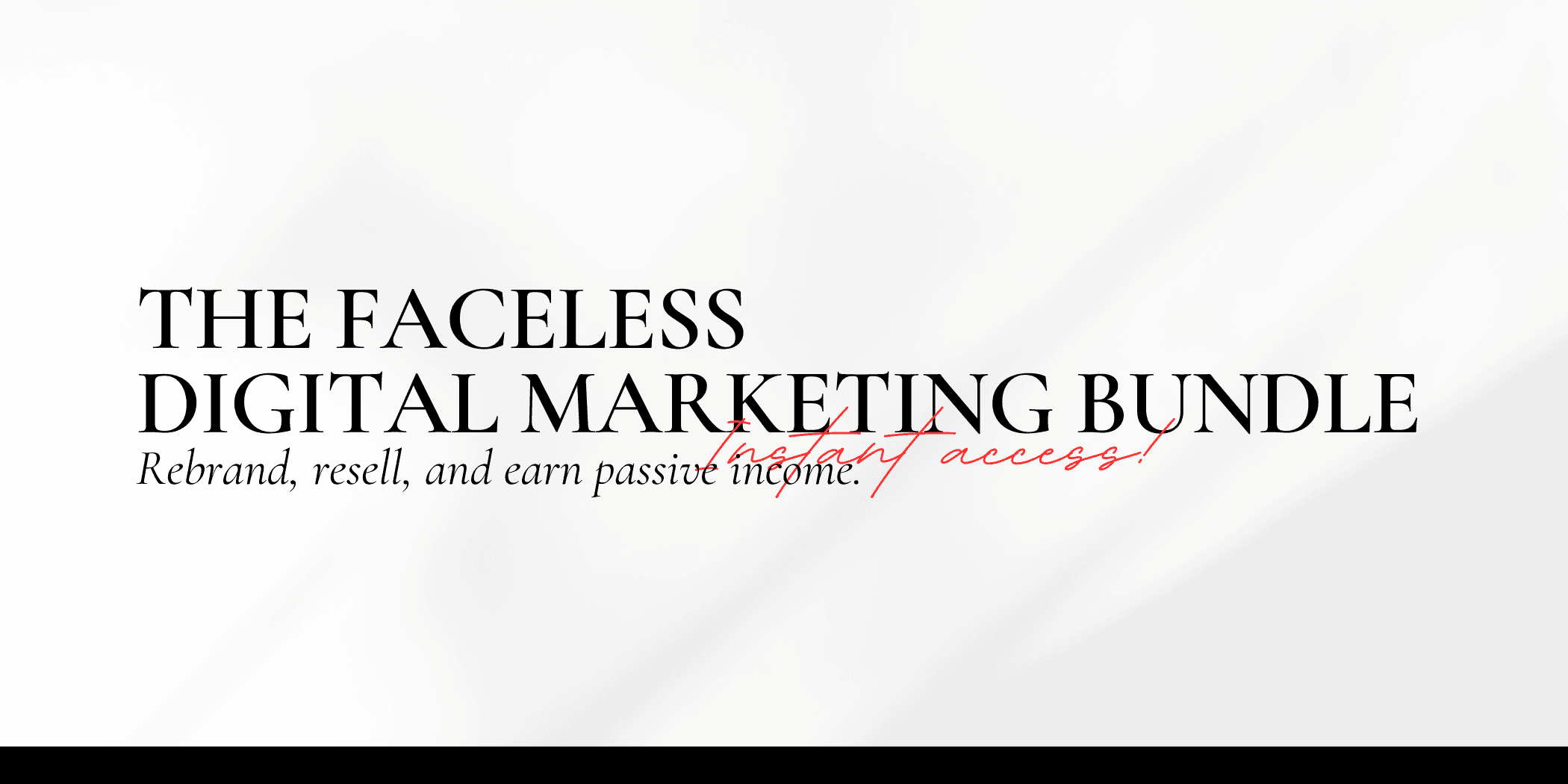 Faceless Bundle Cover